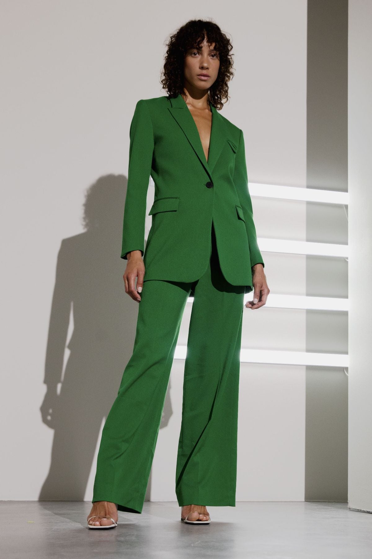 CMTAILOR - WIDE PANTS IN GREEN