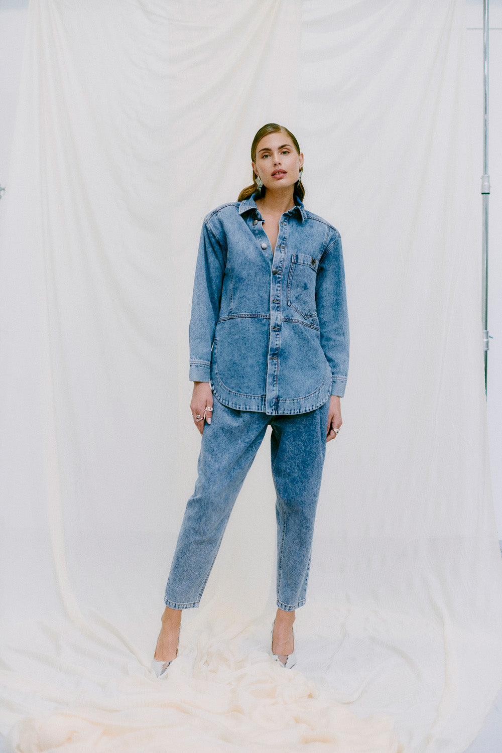 CMJEYCCE - DENIMSHIRT IN BLUE