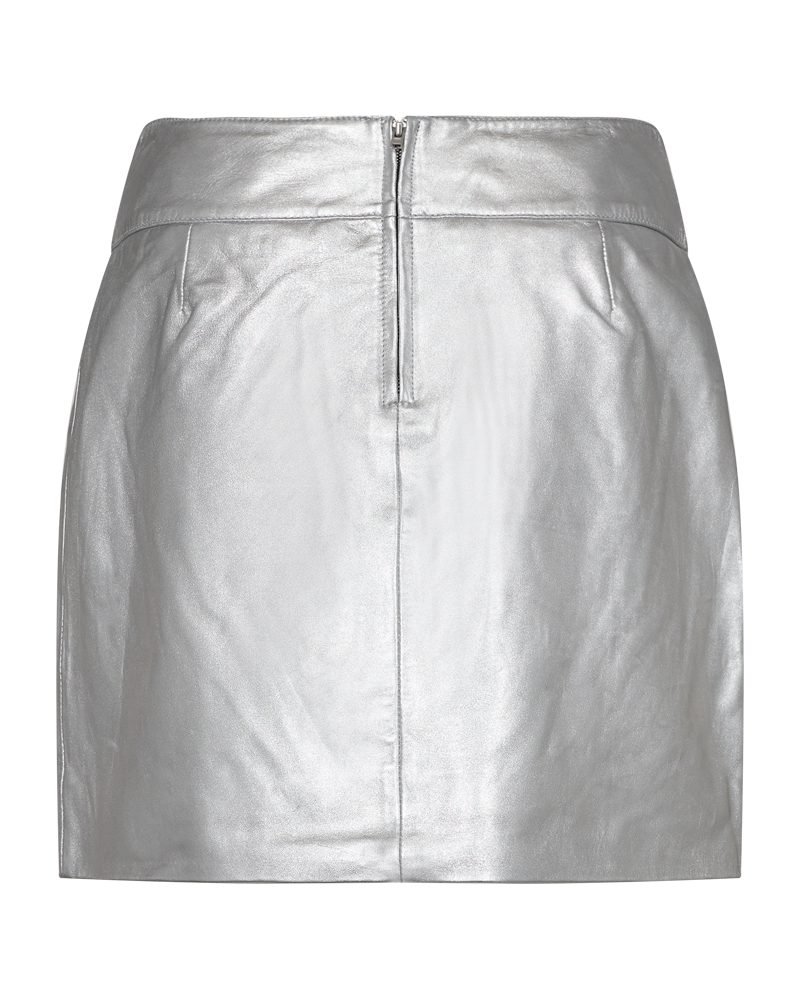 CMROYAL - SKIRT IN SILVER