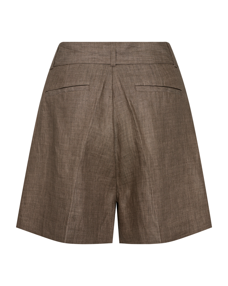 CMNATURE - LINEN SHORTS IN BROWN