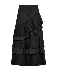 CMPLEAT- PLEATED SKIRT IN BLACK