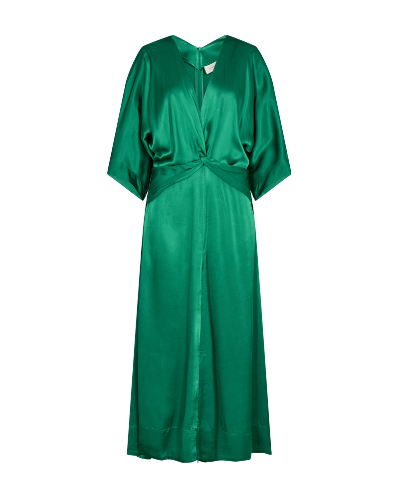 CMBALBY-DRESS WITH WIDE SLEEVES IN GREEN