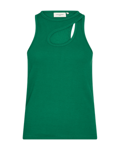 CMSIV - TOP WITH CUT-OUT IN GREEN