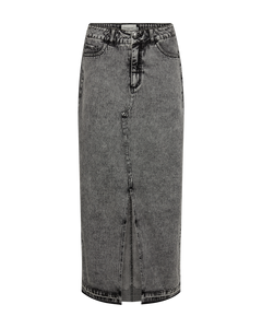 CMCHARLEE - LONG DENIM SKIRT IN GREY