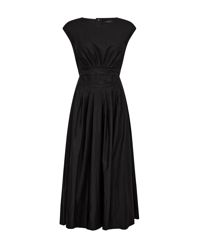 CMPOPLIN - DRESS IN BLACK