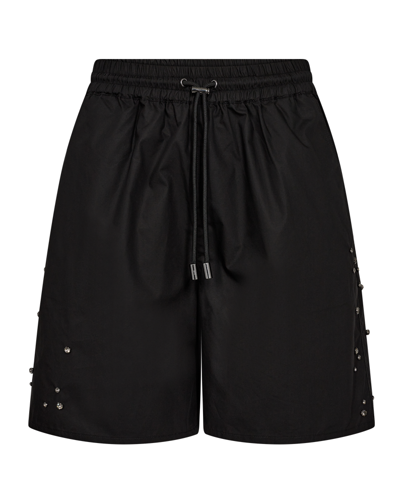 CMRHINE-SHORTS IN BLACK