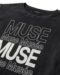 CMMUSE - T-SHIRT IN BLACK